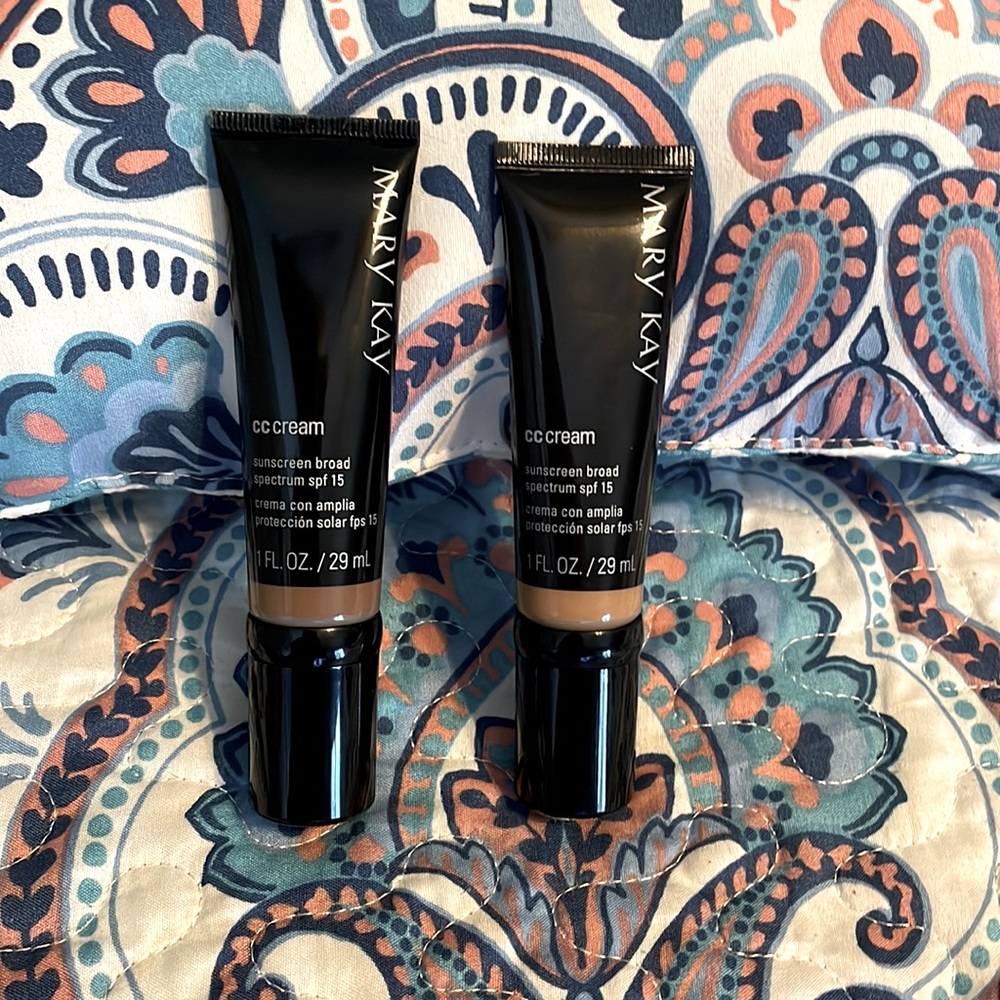 Mary Kay CC Cream Bundle - Shades Deep and Very Deep